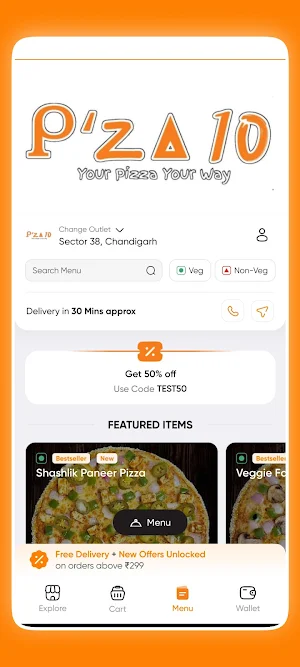 Pizza10 Screenshot 1