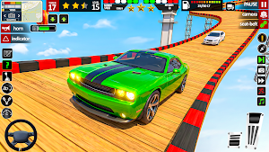 Real 3d Car Stunt: Car Parking Screenshot 2