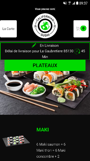 CALIFORNIAN SUSHI Screenshot 2