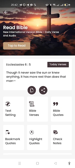 NIV Bible - Offline Bible Screenshot 1