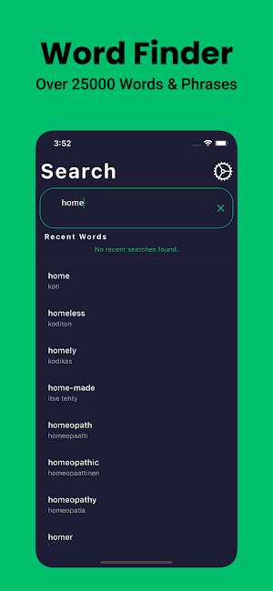 Finnish Dictionary English Screenshot 2