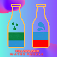 Fill Color Bottle Puzzle