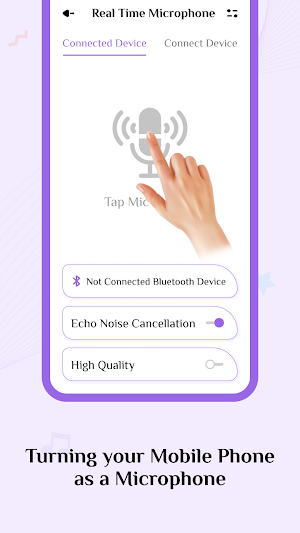 Phone Mic To Bluetooth Speaker Screenshot 2