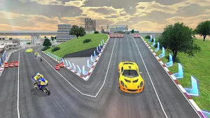 Car vs Bike Racing Screenshot 1