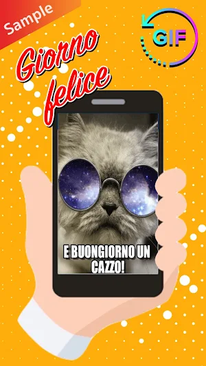 Italian Morning & Night Gifs Screenshot 0