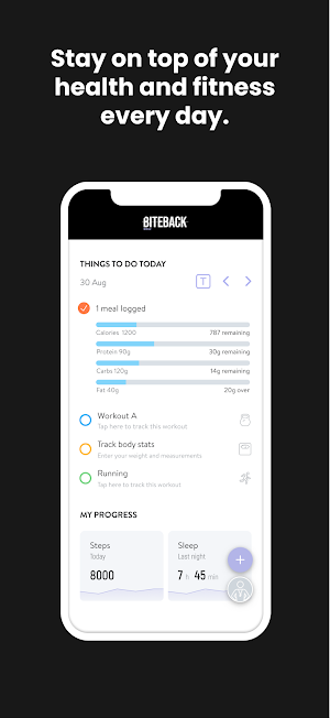 Bite Back Health And Wellbeing Screenshot 1