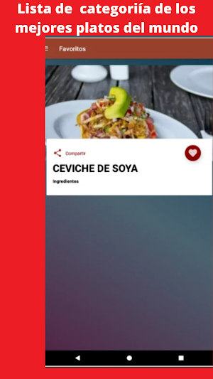 Recetas de Cocina Screenshot 2