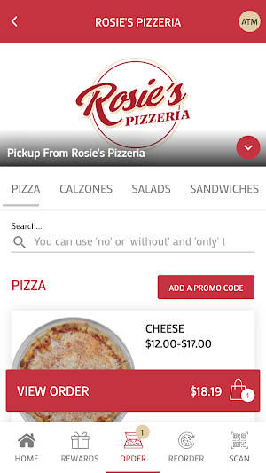 Rosie's Pizzeria Screenshot 3