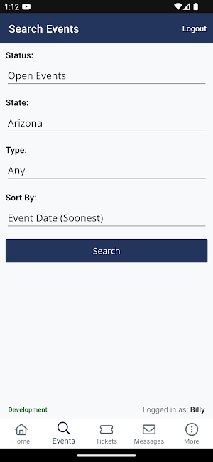 1st Tix Screenshot 1