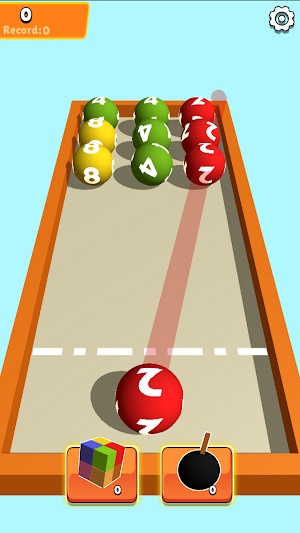 Chain Ball: 2048 3D Screenshot 2