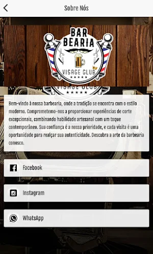 BARBEARIA  VISAGE CLUB Screenshot 1