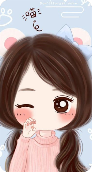 Cute Girly Live Wallpaper Screenshot 0