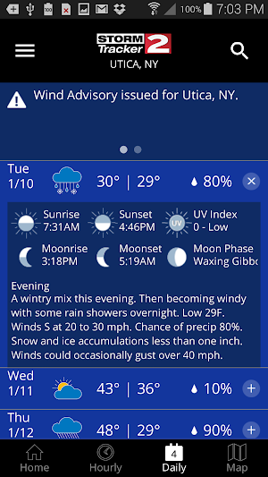 WKTV StormTracker 2 Weather Screenshot 3