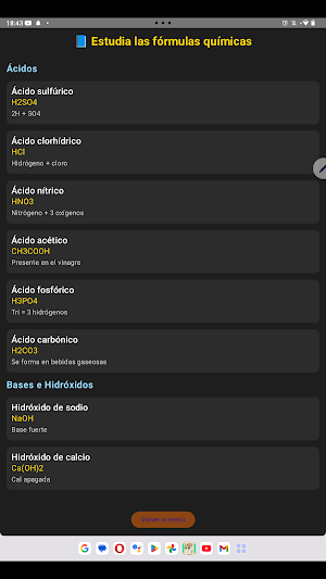 Formuquimica Screenshot 3
