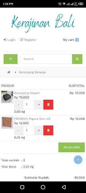 Kerajinan Bali Screenshot 3