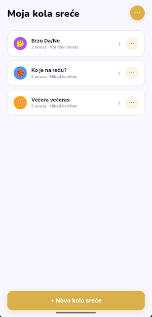 Kolo sreće Screenshot 0