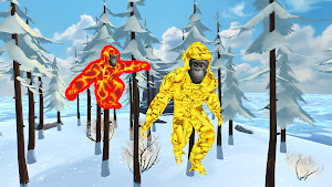 Monkey tag. Gorilla memes game Screenshot 0