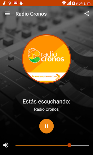 Radio Cronos Santa Fe Screenshot 1