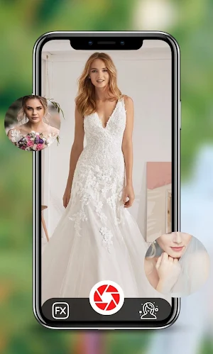 Wedding Gown Bride Photo Suit Screenshot 0