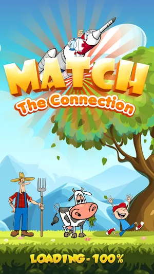 Match The Connection Kids Educational Game Screenshot 0