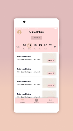 Refined Pilates Screenshot 2