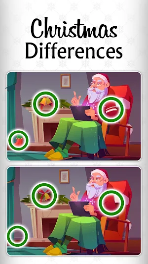 Christmas Spot The Difference Screenshot 2