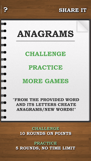 Anagrams - Game Screenshot 3