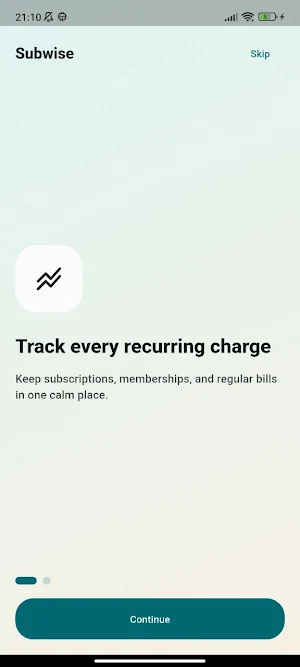 Subwise: Subscription Tracker Screenshot 3