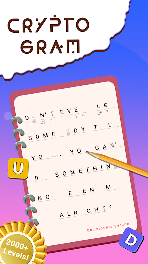 CodeWords: Cryptogram Puzzles Screenshot 0