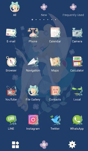 Cute Wallpaper Tinkerbell's Day Off Theme Screenshot 2
