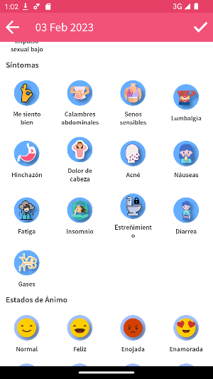 Calendario Menstrual 2023 Screenshot 0