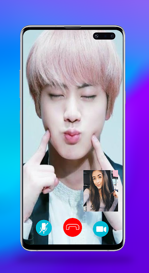 Jin Call You - BTS Jin Fake Video Call Screenshot 3