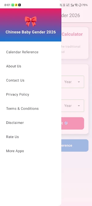 Chinese Baby Gender Calculator Screenshot 3