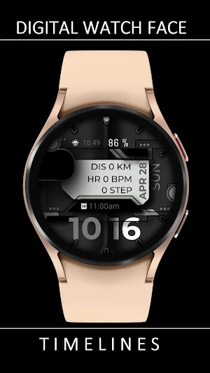 Watch Face H9 GREY Screenshot 1
