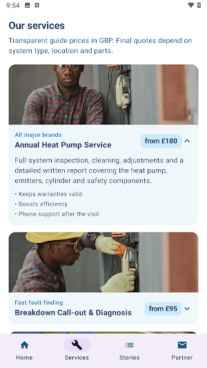 Heat Pump South Screenshot 1