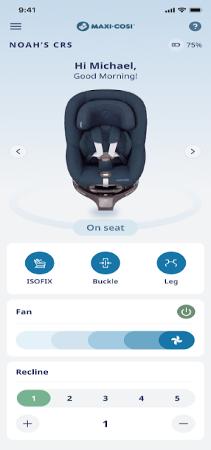 Maxi-Cosi Connected Car Seat Screenshot 3