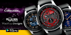 Rolma Metallic PINK Watchface Screenshot 3