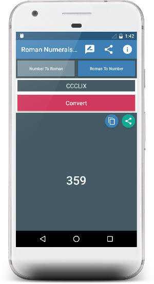 Number To Roman Converter Screenshot 1