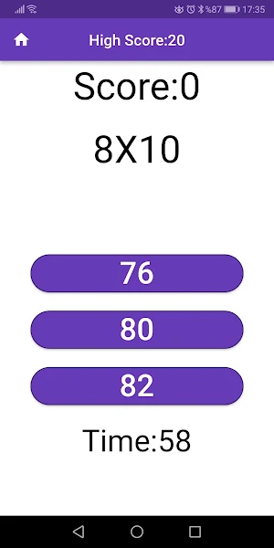 Multiplication Table-Learn! Screenshot 1