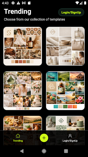 AI Moodboard Maker: Mood Board Screenshot 1