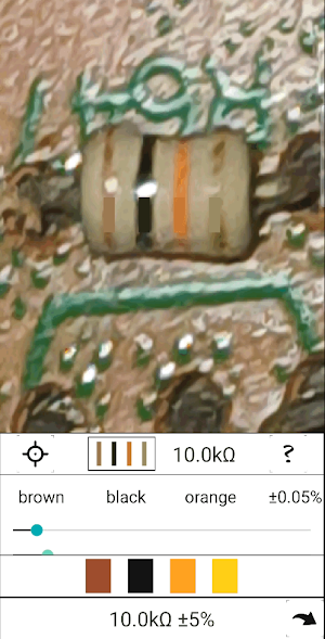 Resistor Code Helper Pro Screenshot 2
