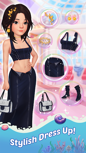 Seaside Makeover: Merge Show Screenshot 1