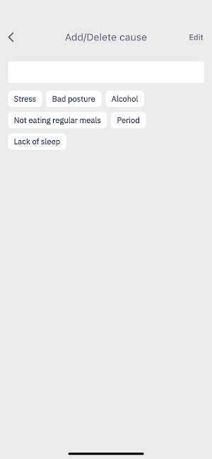 Headache Log Screenshot 3