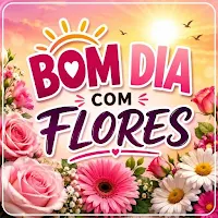 Bom dia com flores
