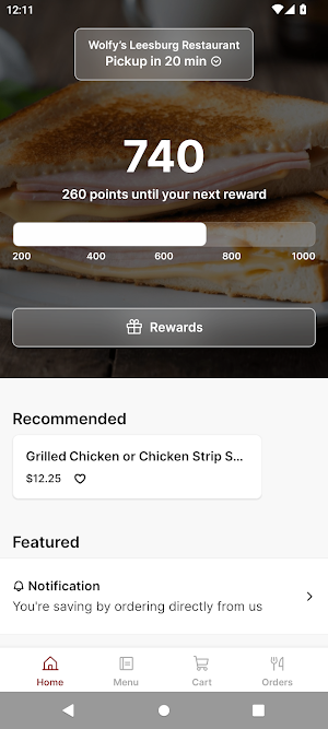 Wolfy's Restaurant Screenshot 0
