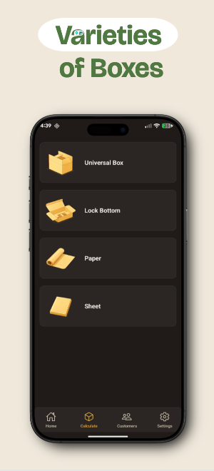 Boxmatics: Box Packaging Calc Screenshot 2