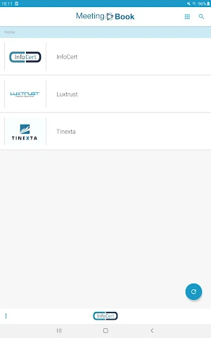 Meeting Book Corporate Screenshot 0