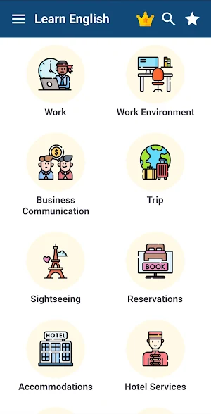 Learn English 3700 Phrases Screenshot 3