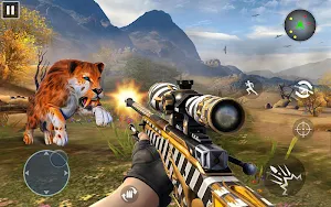 Wild Forest Lion Hunting:Shooting Wild Animals Screenshot 1