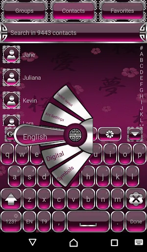 Asian Go Keyboard theme Screenshot 0